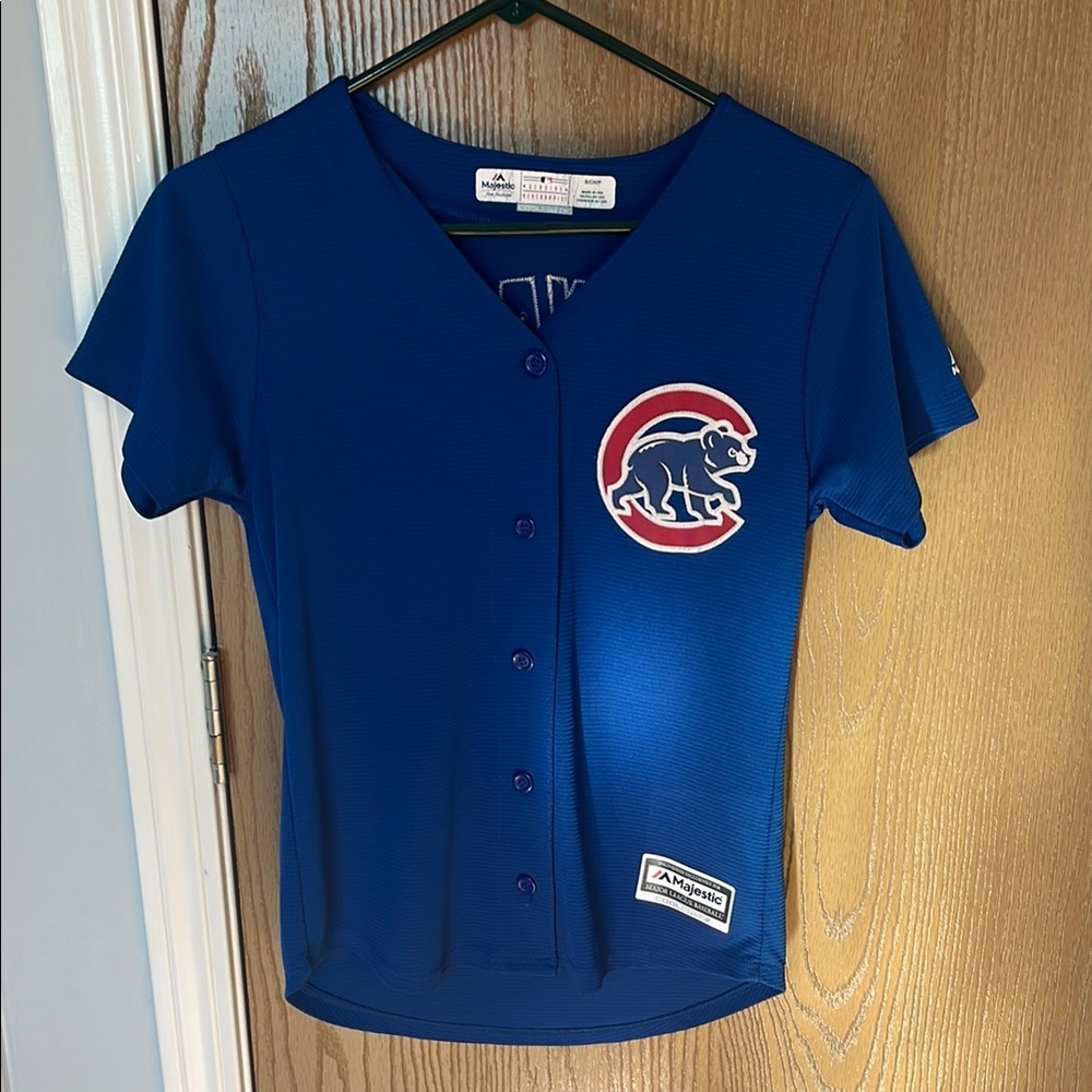 Girls Kris Bryant Chicago Cubs Jersey Size Small